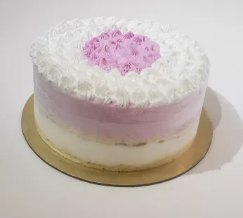 STRAWBERRY VANILLA ICE CREAM CAKE