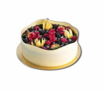 Vanilla with Mix Berries Cake