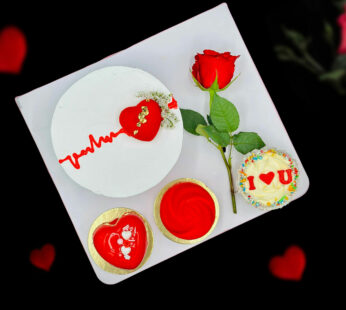 Valentine Special Combo Cake 1/6