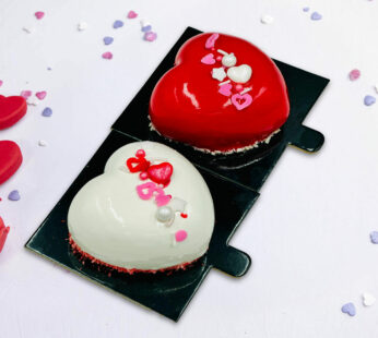 Valentine Heart Pastries Each Pc